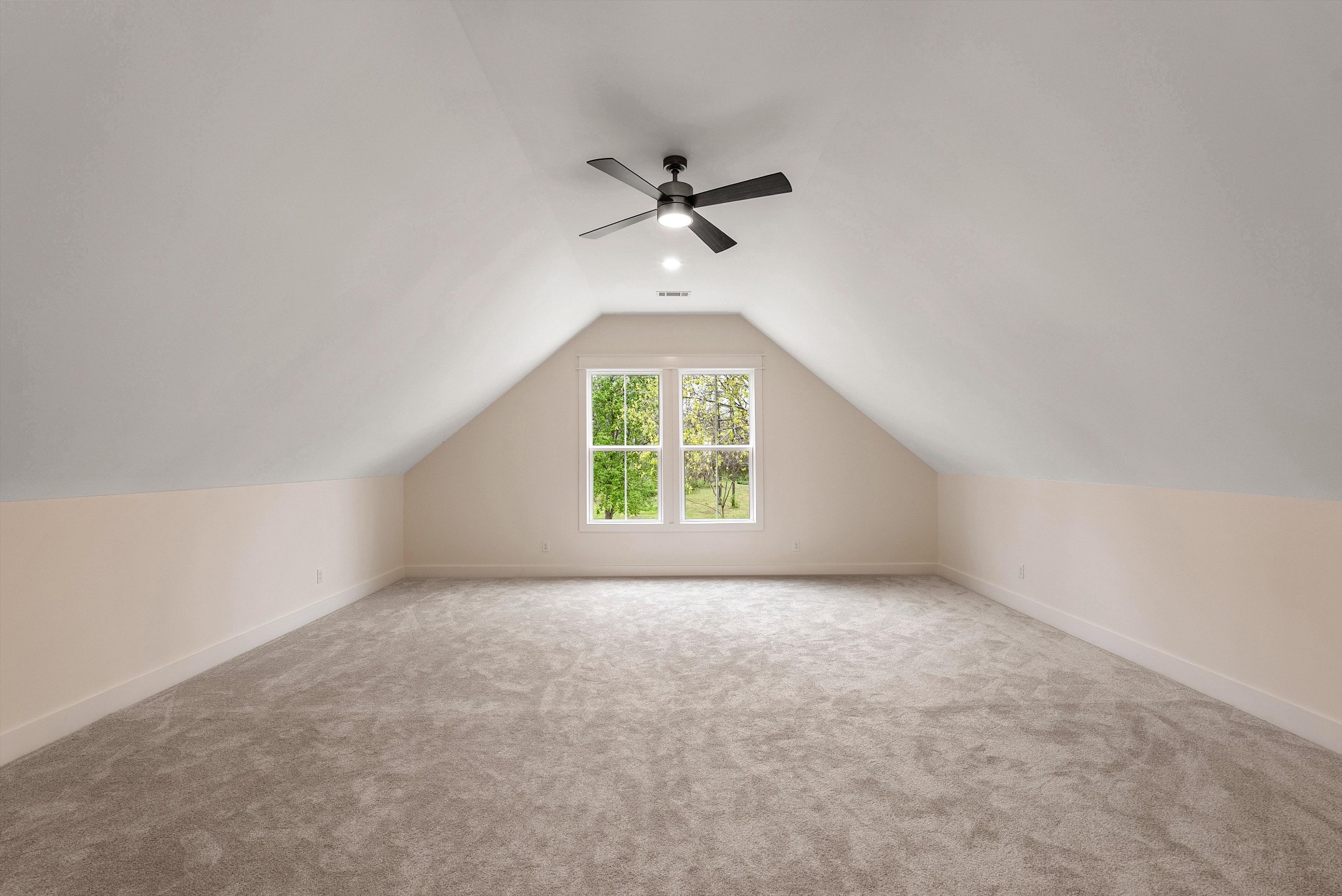 1629 Cairo Road Gallatin, TN 37066 - Photo 46 of 51 an empty room with a window and a ceiling fan
