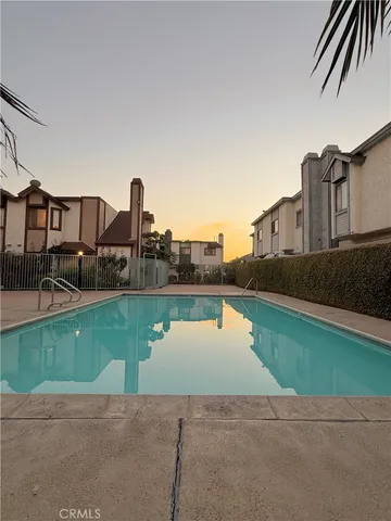 a view of a terrace with outdoor space
