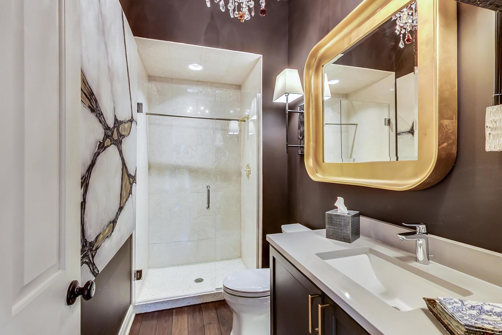 5N198 Dover Hill Road St. Charles, IL 60175 - Photo 28 of 65 a bathroom with a sink a toilet and a mirror