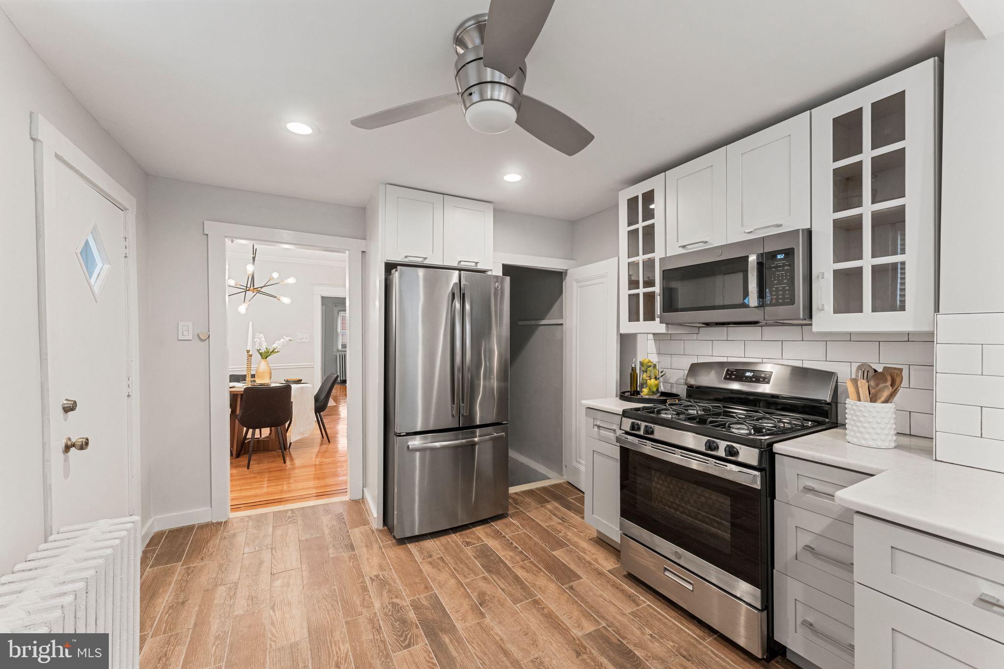 471 Pleasant Street Philadelphia, PA 19119 - Photo 8 of 22 Modern kitchen with sleek finishes.