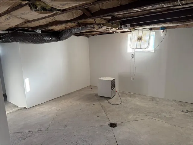 a view of water heater room