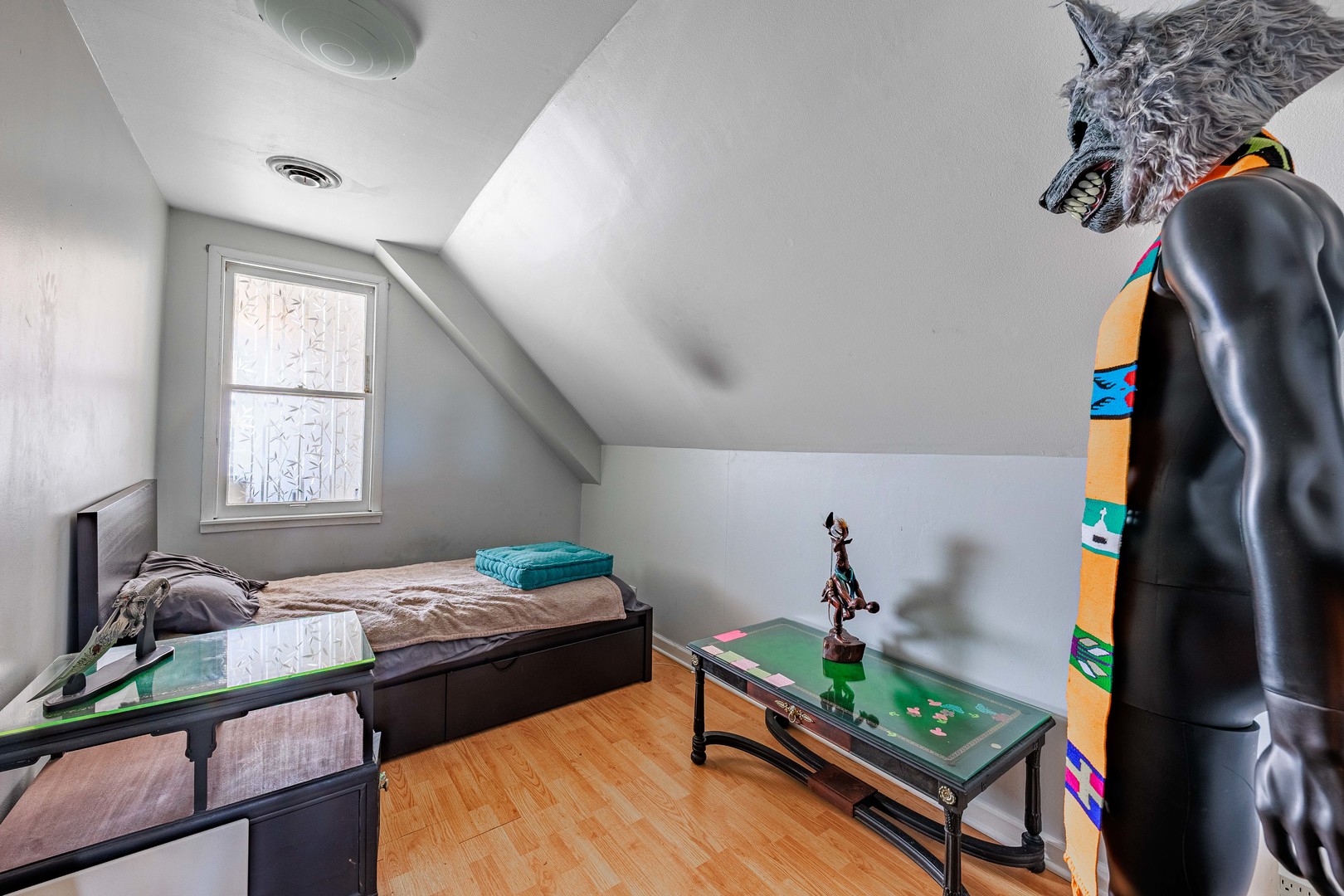 5935 West Patterson Avenue Chicago, IL 60634 - Photo 18 of 34 a bedroom with bed and a window