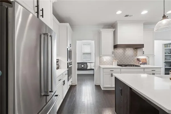 a room with storage and utility