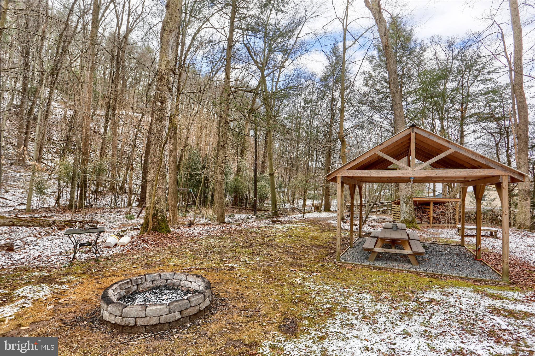 40 Meadow Grove Road Newport, PA 17074 - Photo 7 of 24 Pavilion and fire ring