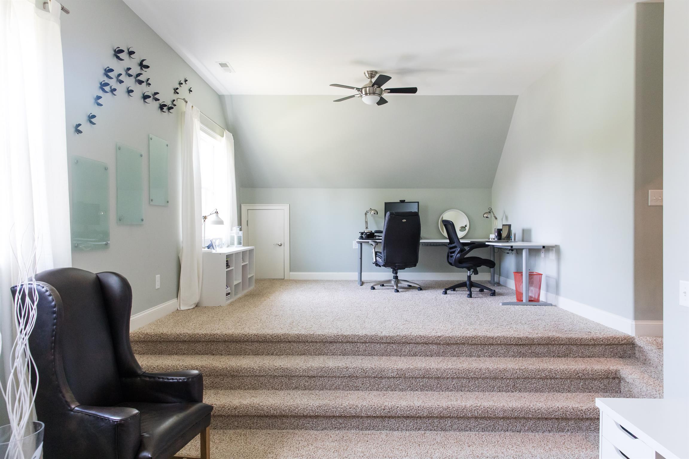 4309 Gallant Ridge Drive Franklin, TN 37064 - Photo 17 of 30 Secret room is a Theater room currently being used as a home office. Perfectly setup for theater seating though!