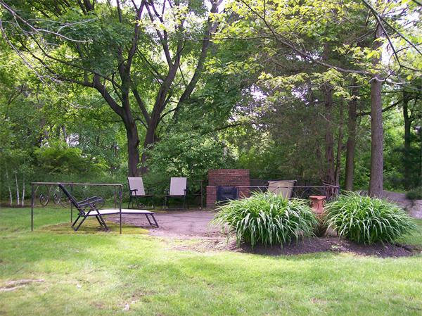 4 Carol Road Marblehead, MA 01945 - Photo 14 of 15 a view of a chair and table in the garden