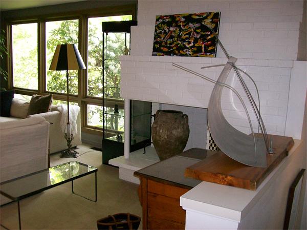 4 Carol Road Marblehead, MA 01945 - Photo 3 of 15 a living room with furniture and a fireplace