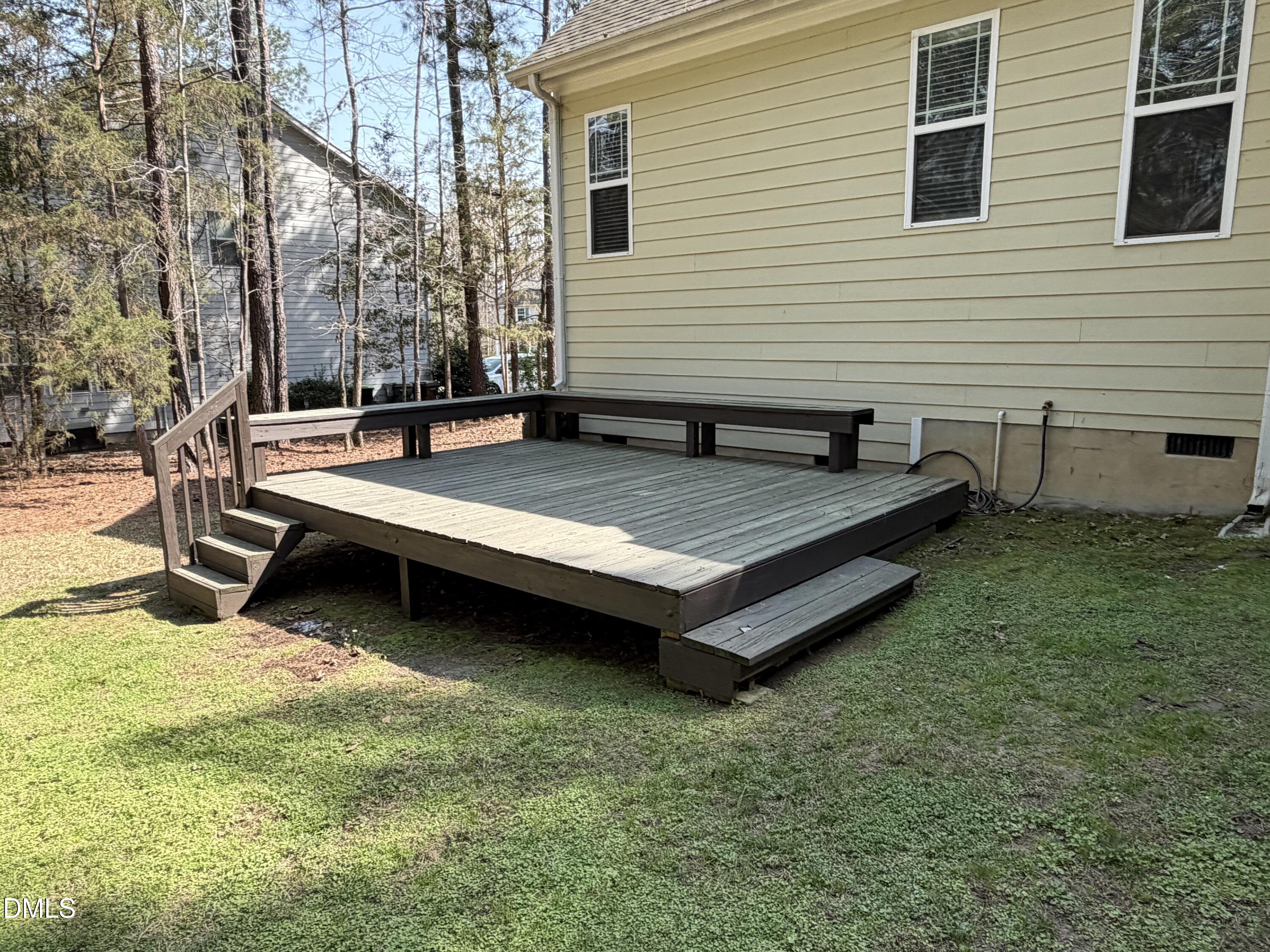 204 Blair Hills Road Wendell, NC 27591 - Photo 49 of 52 a view of a house with swimming pool and sitting area