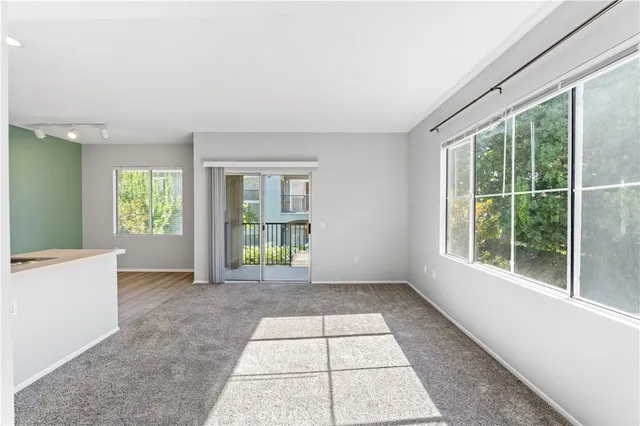 a view of an empty room with window