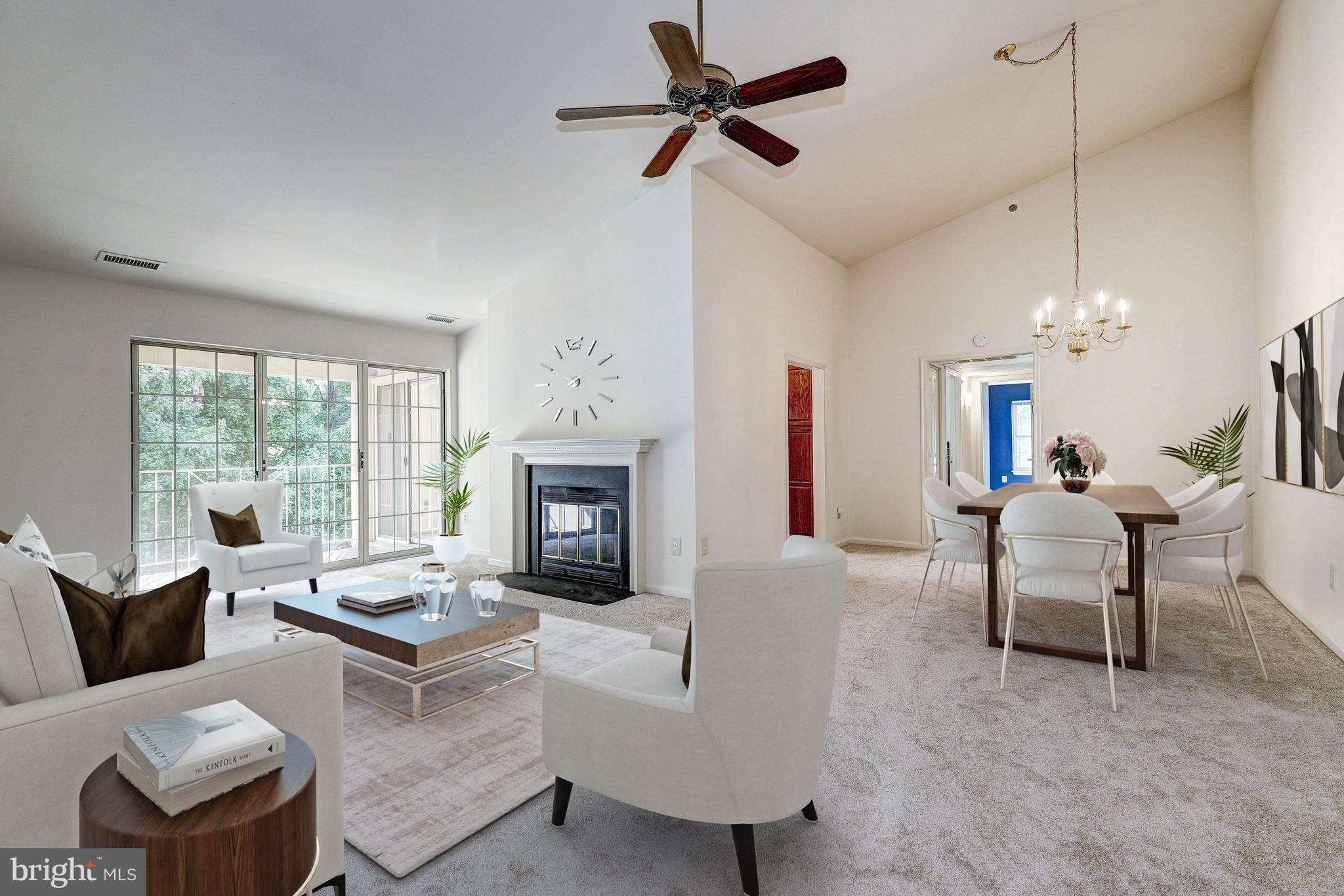 19 Rain Flower Path, Unit 303 Sparks Glencoe, MD 21152 - Photo 3 of 29 Living Room/Dining Room Staged Using Virtual Tools