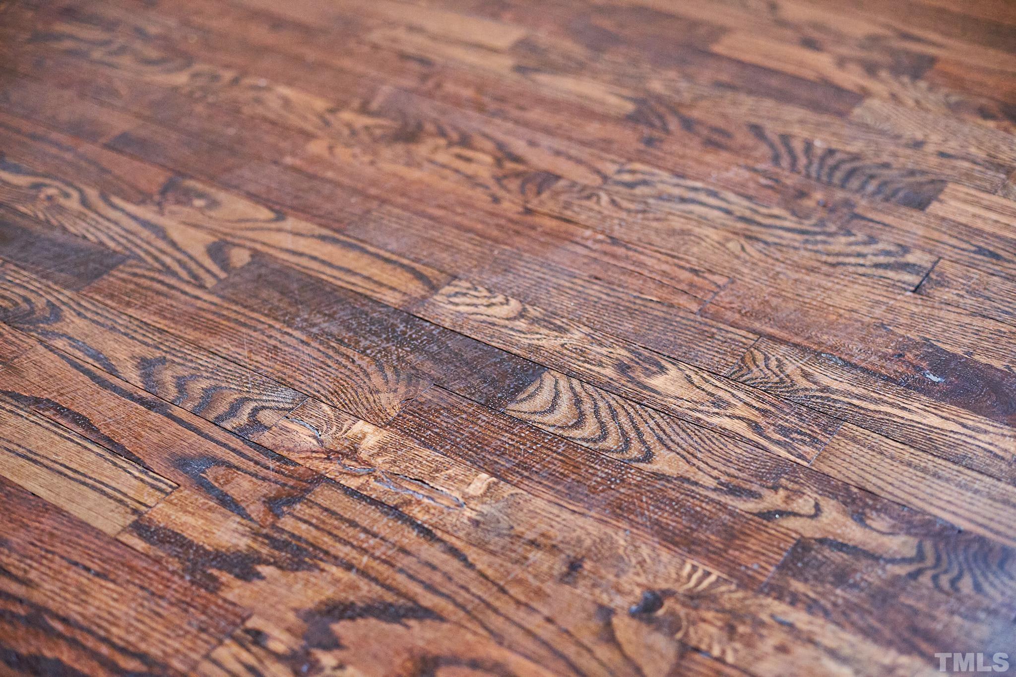5120 Royal Acres Road Raleigh, NC 27610 - Photo 60 of 60 Lovely original red oak hardwood floors painstakingly restored! NO LVP HERE!