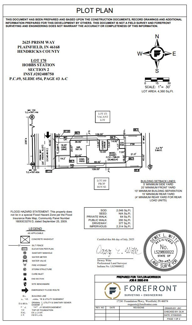 2625 Prism Way Plainfield, IN 46168 - Photo 44 of 53