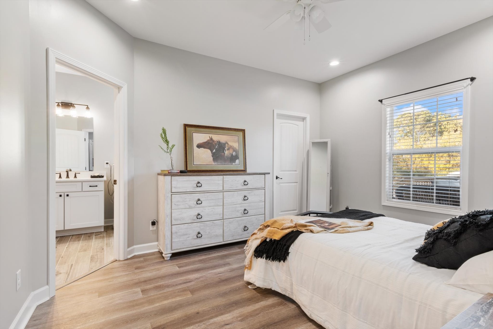 1397 Taylortown Road White Bluff, TN 37187 - Photo 16 of 26 a bedroom with a bed and a window