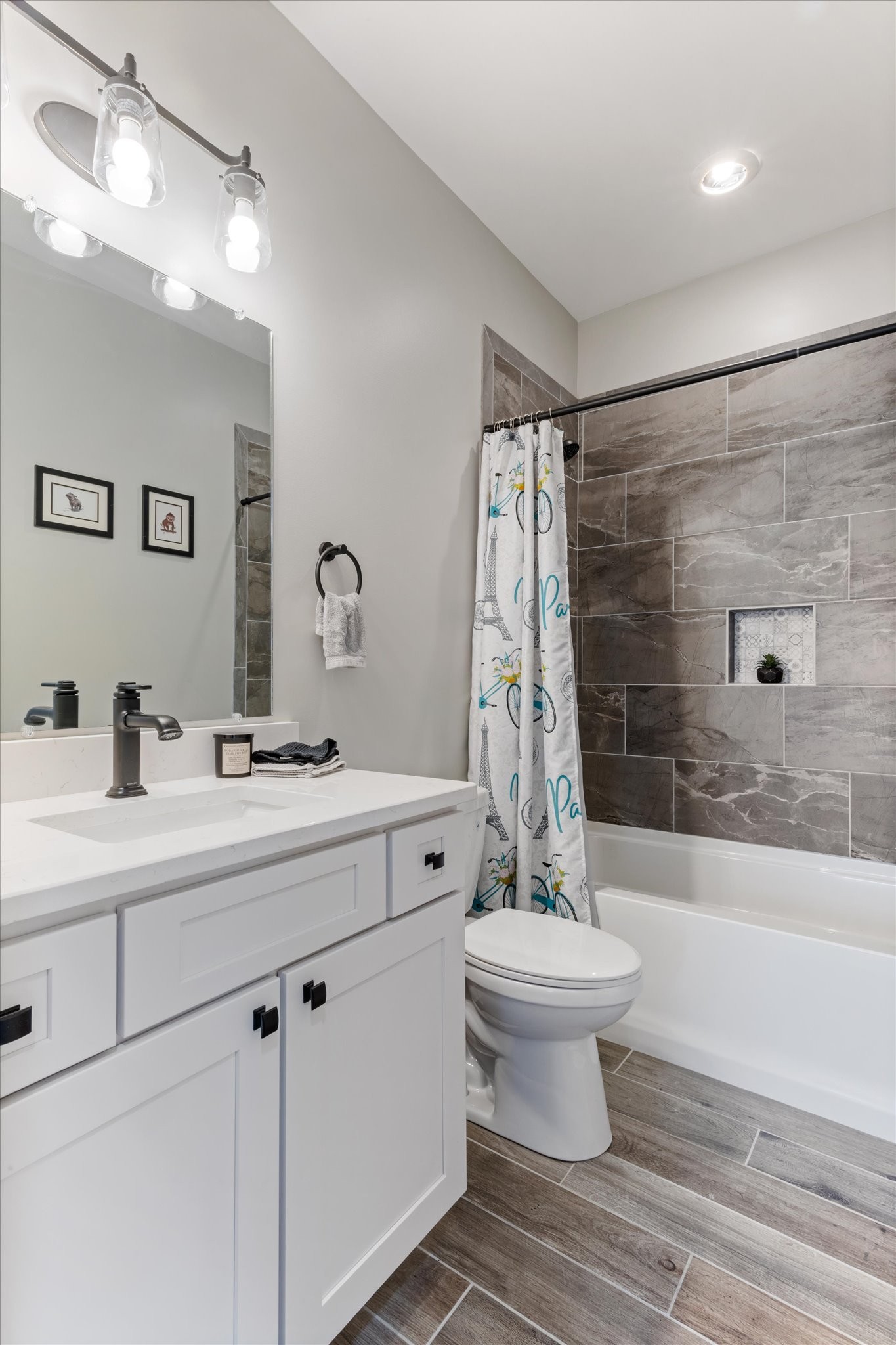 1397 Taylortown Road White Bluff, TN 37187 - Photo 23 of 26 a bathroom with a sink toilet and shower