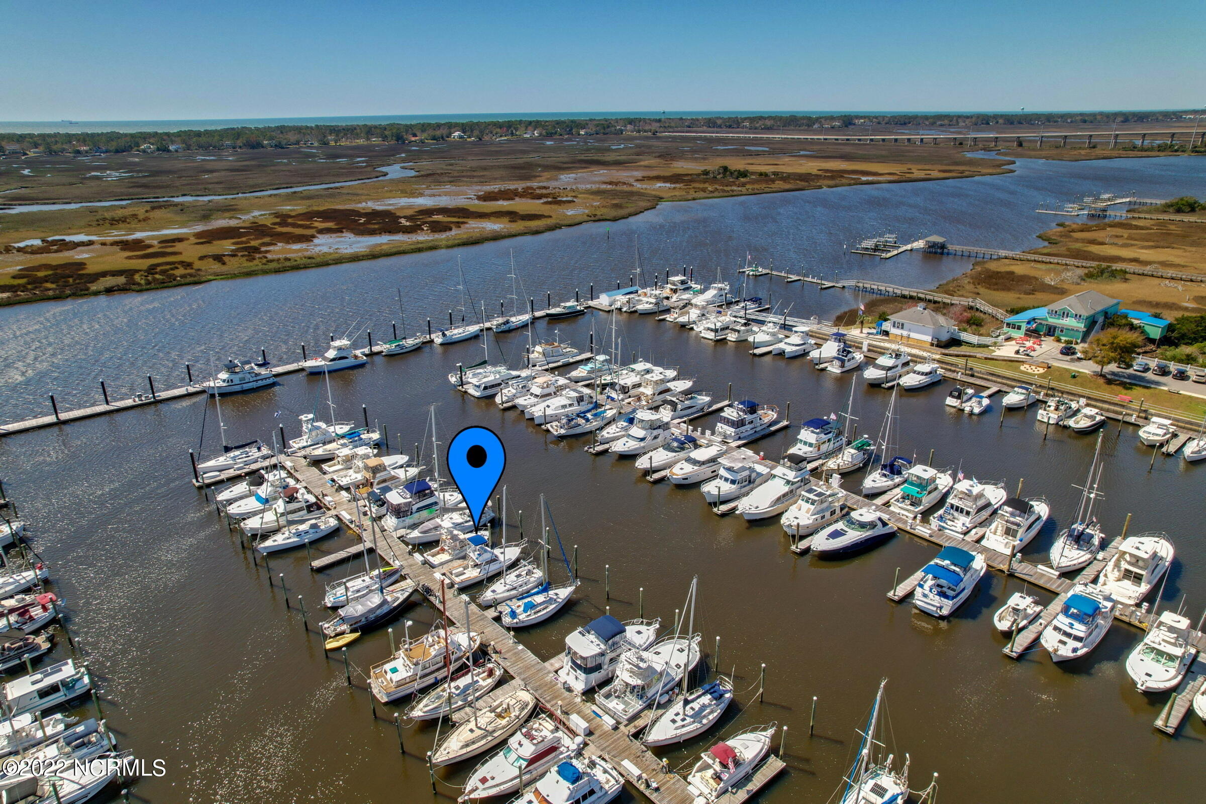 4909 Fish Factory Road, Unit 40' SLIP Southport, NC 28461 - Photo 11 of 17 DJI_0071.jpgarw