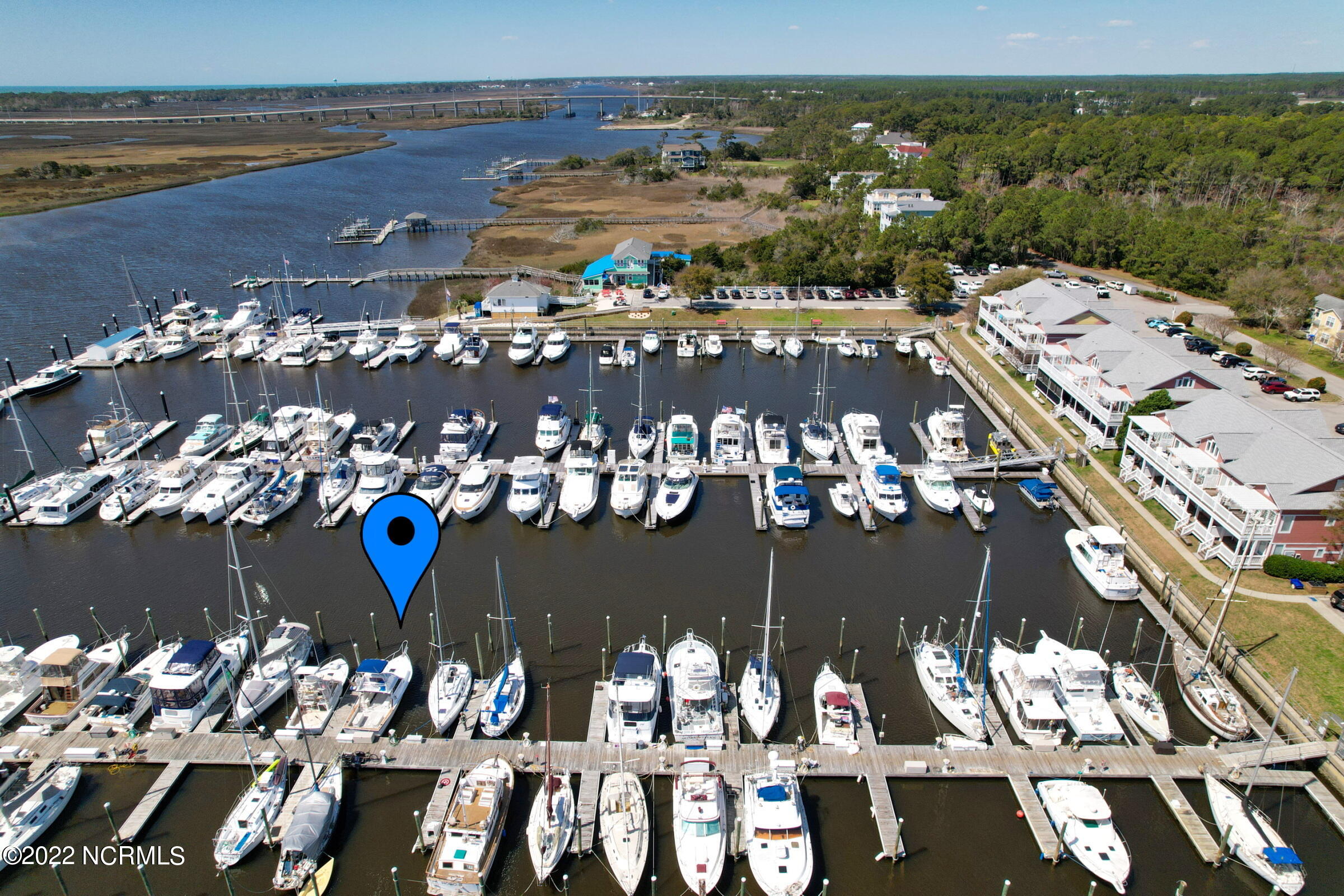 4909 Fish Factory Road, Unit 40' SLIP Southport, NC 28461 - Photo 12 of 17 DJI_0072.jpgarw