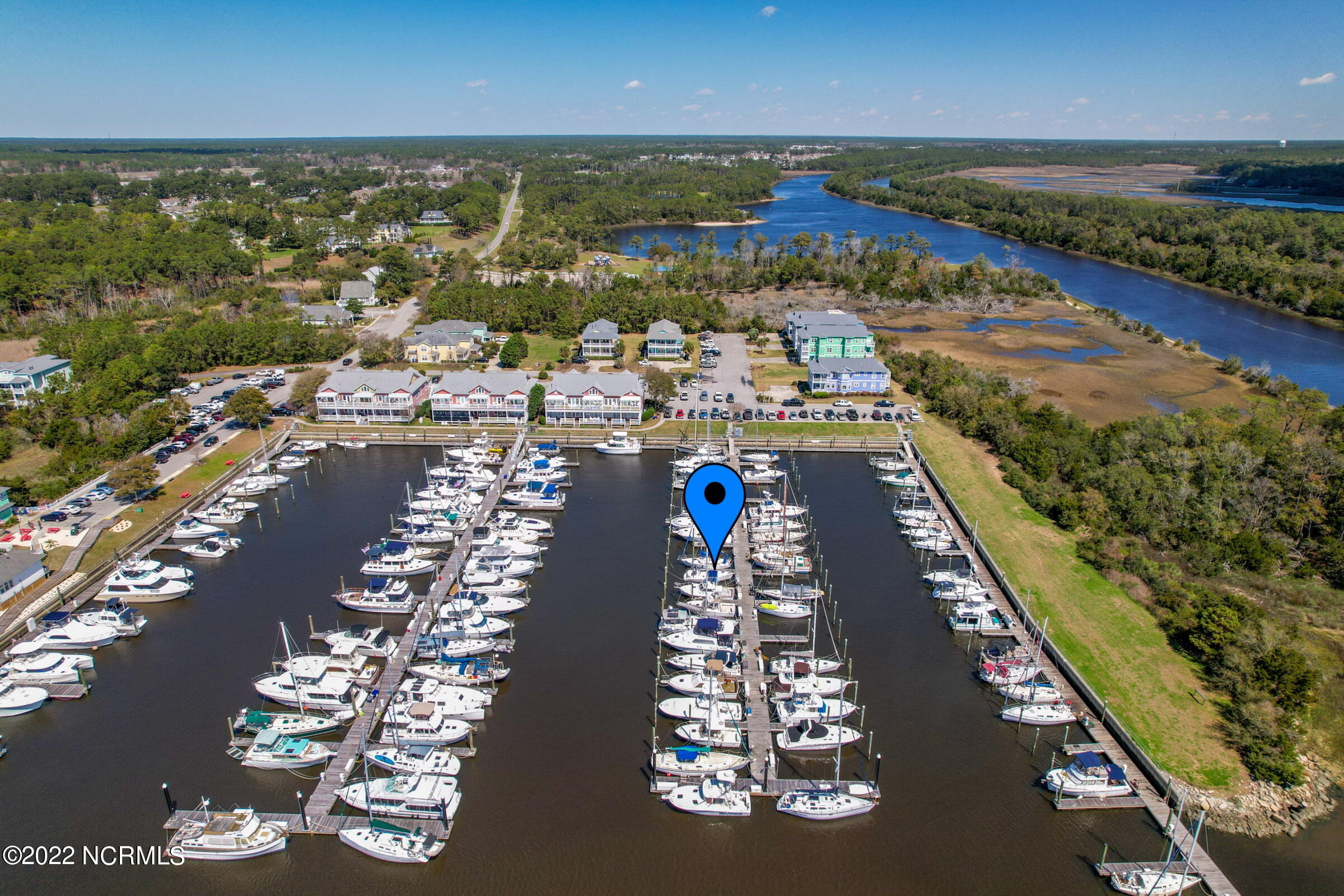 4909 Fish Factory Road, Unit 40' SLIP Southport, NC 28461 - Photo 2 of 17 DJI_0065.jpgarw