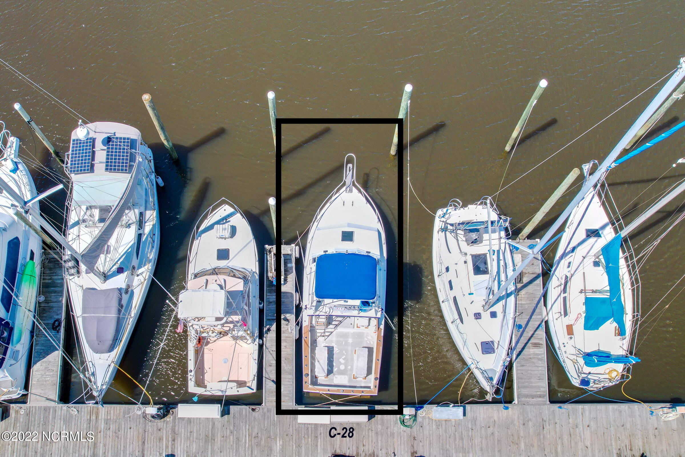 4909 Fish Factory Road, Unit 40' SLIP Southport, NC 28461 - Photo 6 of 17 DJI_0054.jpgarw