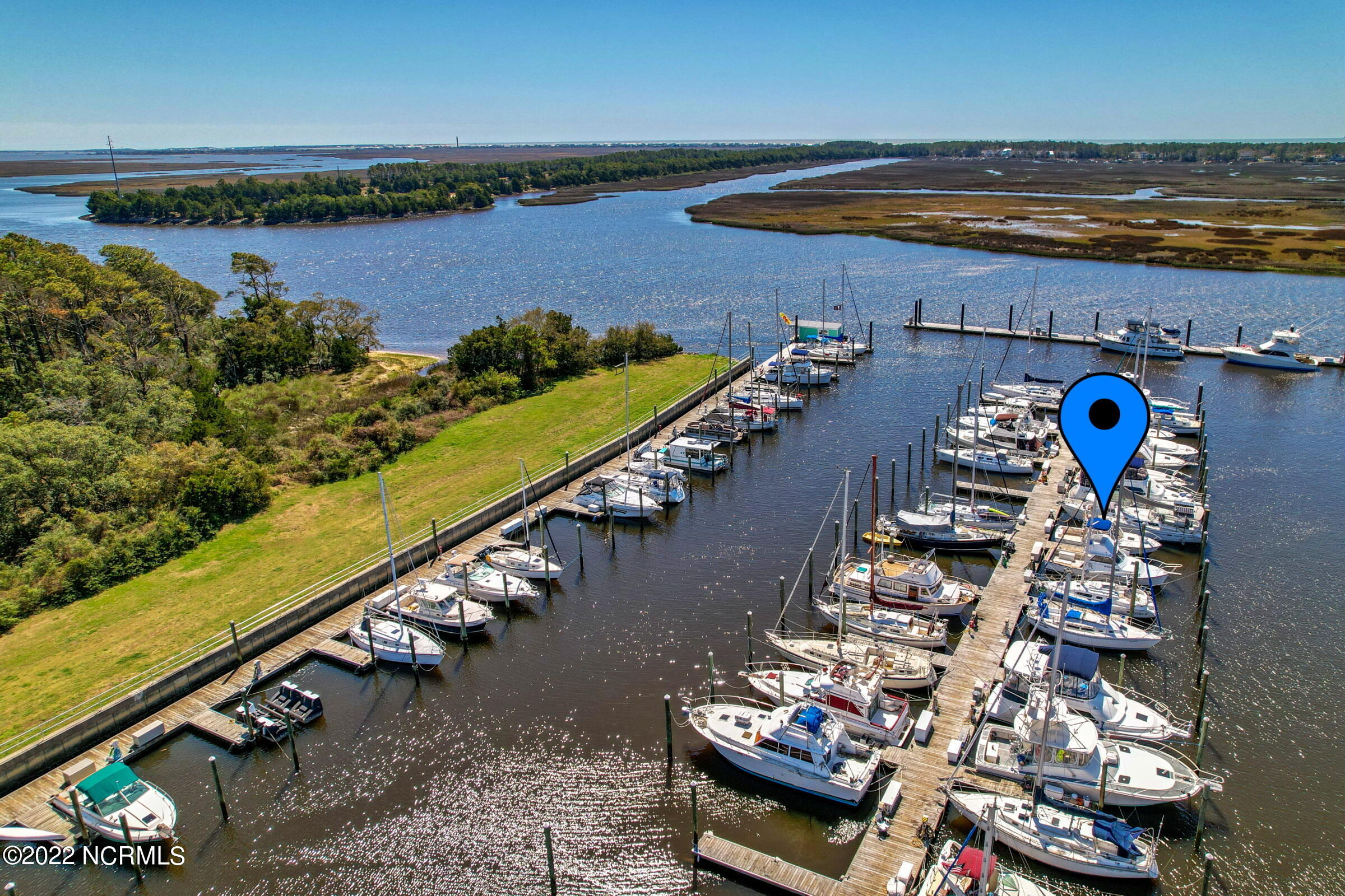 4909 Fish Factory Road, Unit 40' SLIP Southport, NC 28461 - Photo 10 of 17 DJI_0070.jpgarw