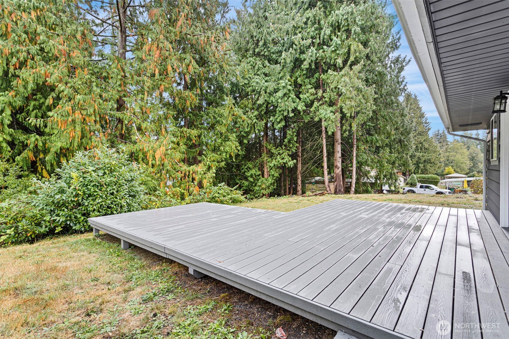 11705 Silver Way Everett, WA 98208 - Photo 22 of 26 a view of a wooden floor with a wooden fence
