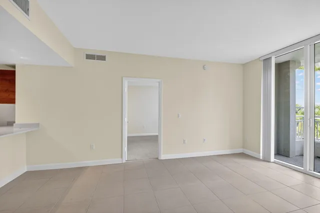 a view of a balcony with lake view