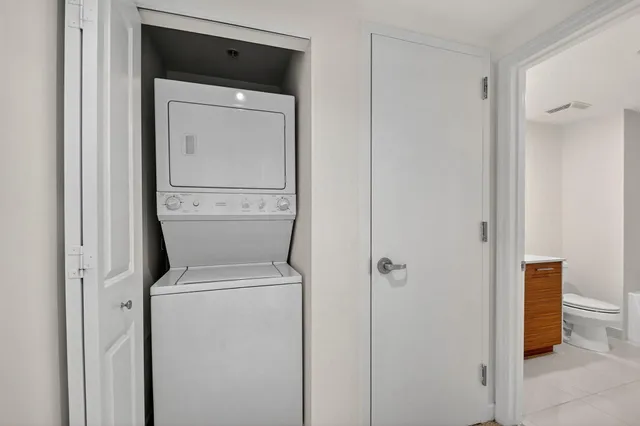 a view of a city with tall buildings