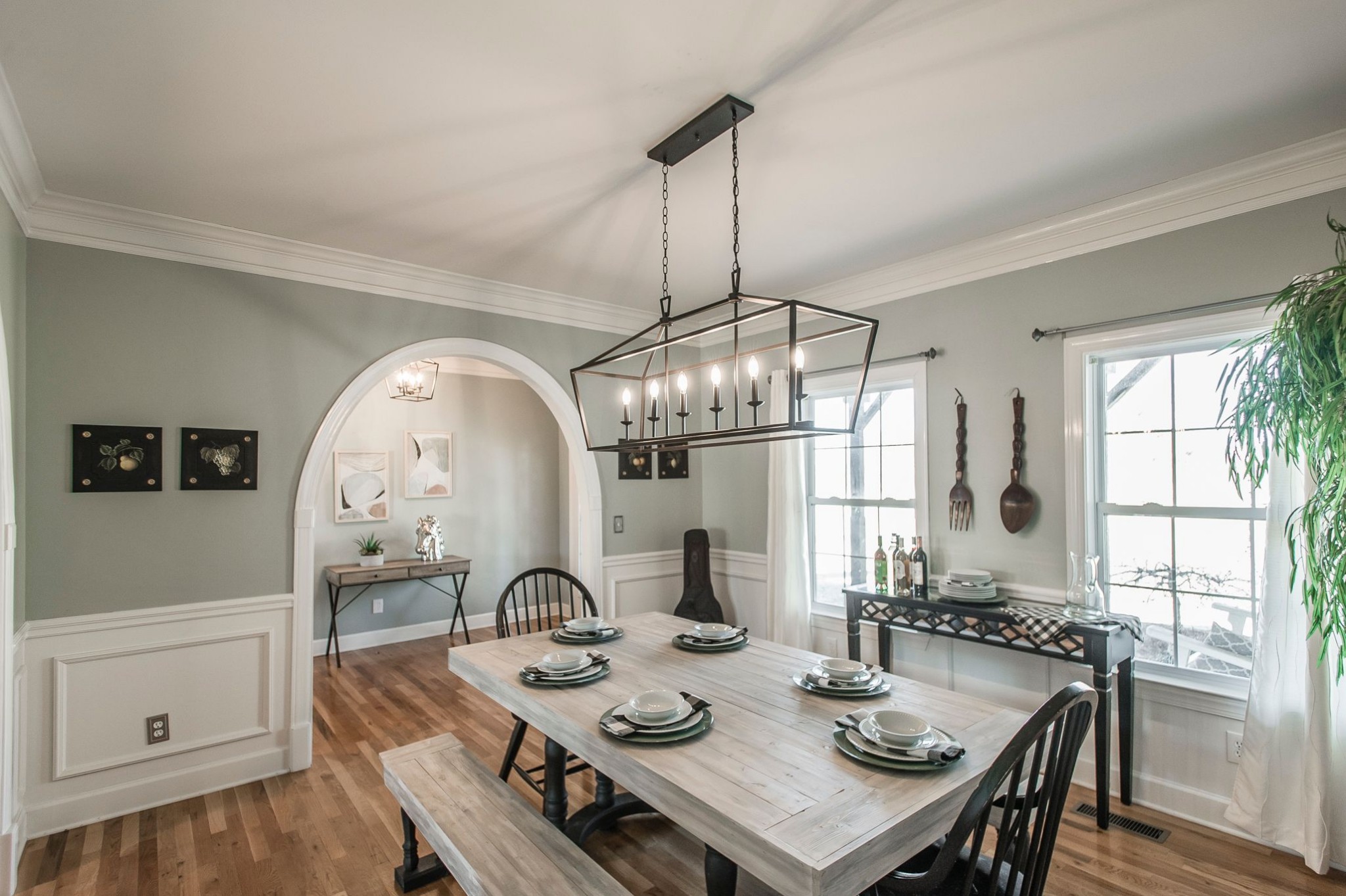 1351 Pee Dee Branch Road Cottontown, TN 37048 - Photo 15 of 59 a view of a dining room with furniture window and outside view