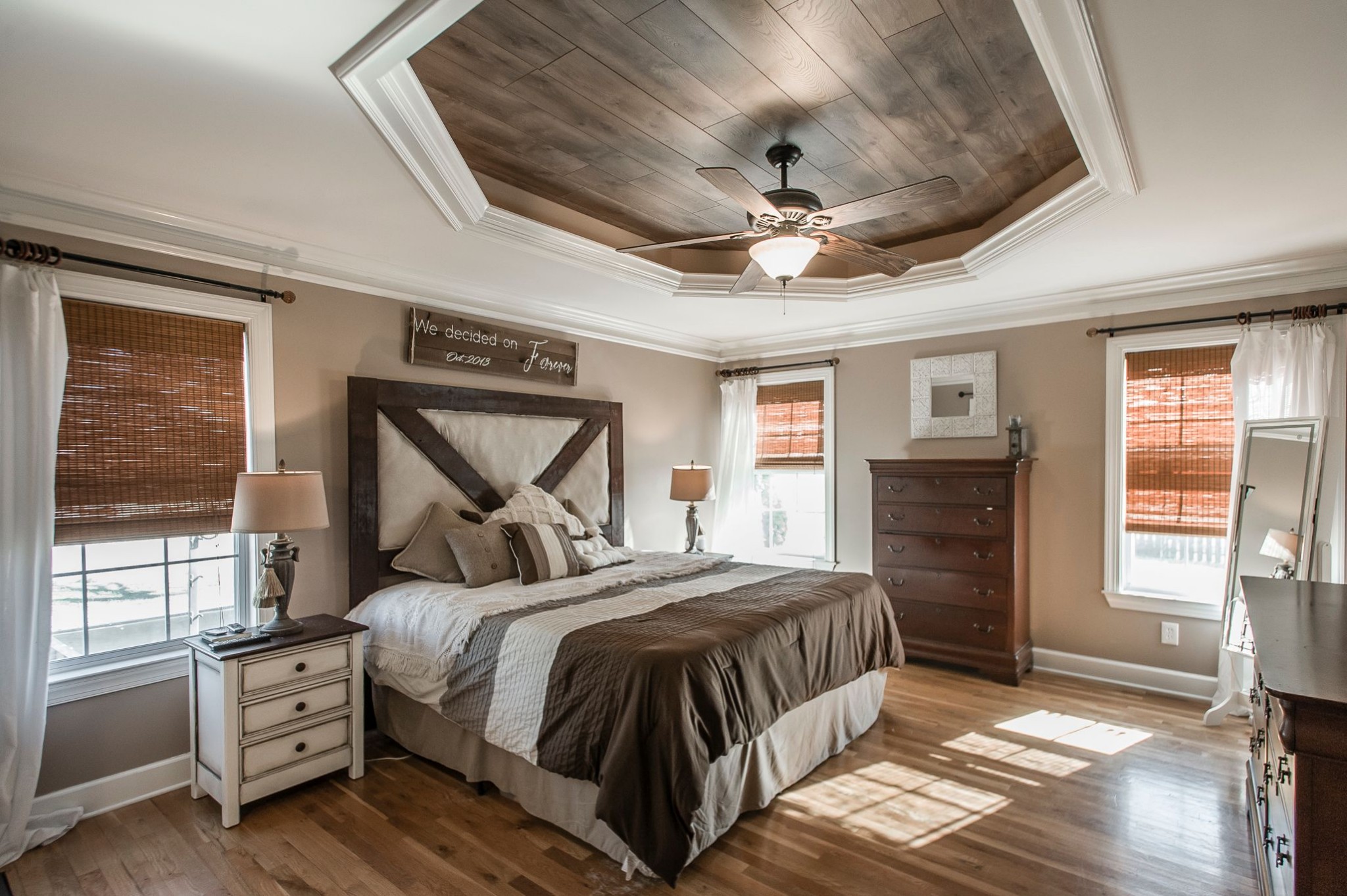 1351 Pee Dee Branch Road Cottontown, TN 37048 - Photo 30 of 59 a bedroom with a large bed and a window