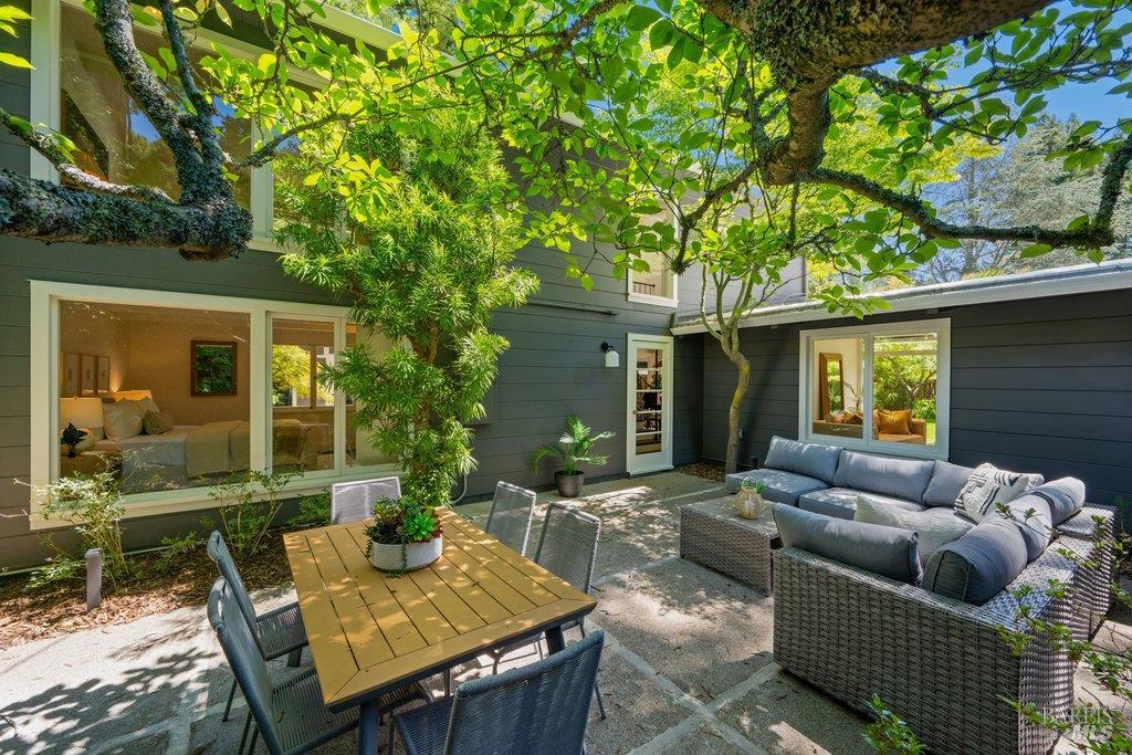 5 Heather Way Mill Valley, CA 94941 - Photo 29 of 39 Private backyard with stone patio