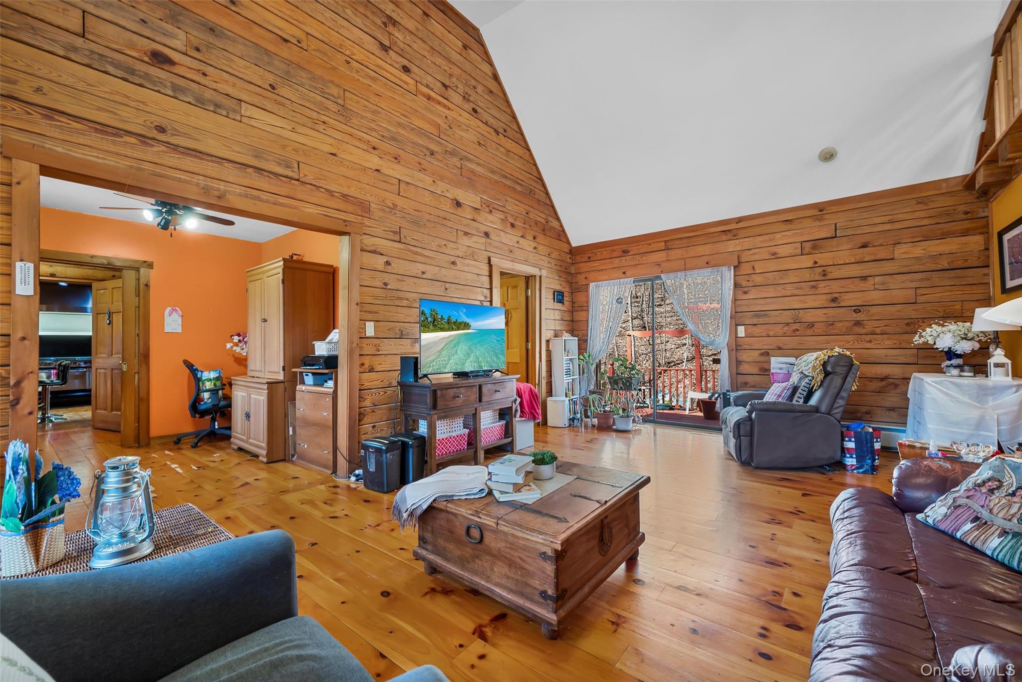 1085 County Rte 17 Montgomery, NY 12549 - Photo 34 of 50 a living room with furniture fireplace and a large window