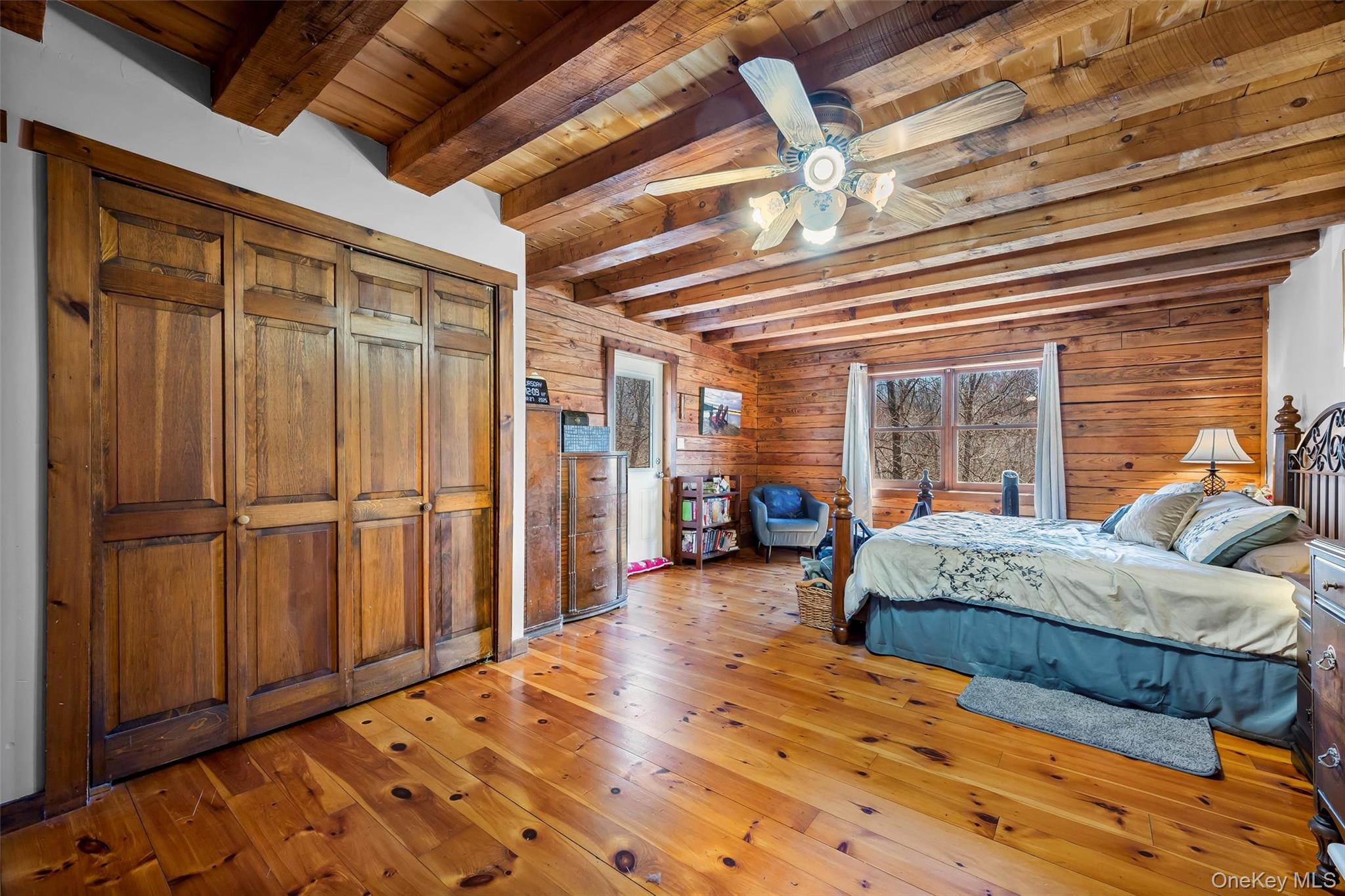 1085 County Rte 17 Montgomery, NY 12549 - Photo 36 of 50 a bedroom with furniture and large window