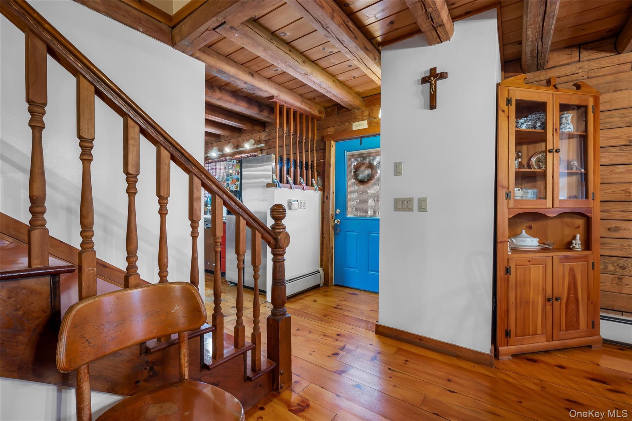 1085 County Rte 17 Montgomery, NY 12549 - Photo 5 of 50 a view of entryway with wooden floor and stairs