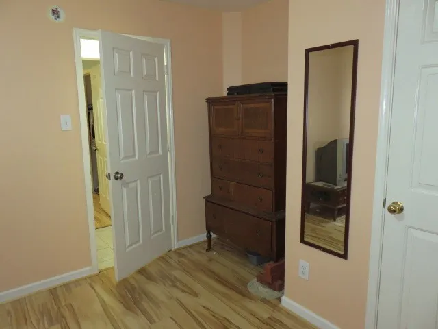 a backyard of a house