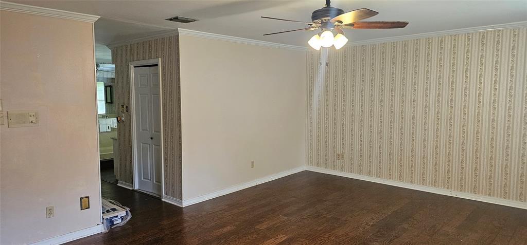 2 Woodfern Lane Haughton, LA 71037 - Photo 17 of 33 wooden floor in an empty room with a window