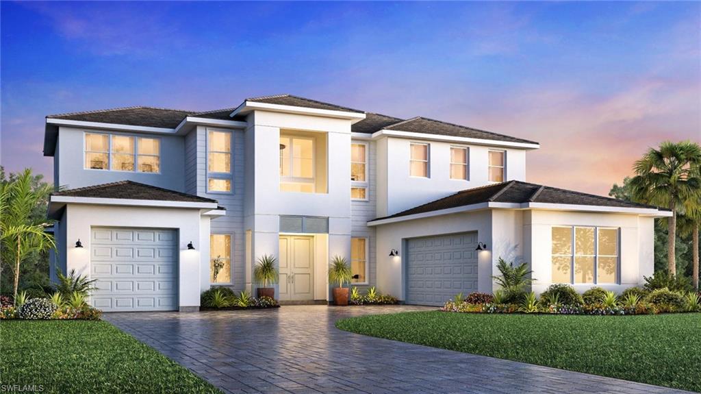 8558 Oceana Way Naples, FL 34114 - Photo 25 of 25 a front view of a house with a yard