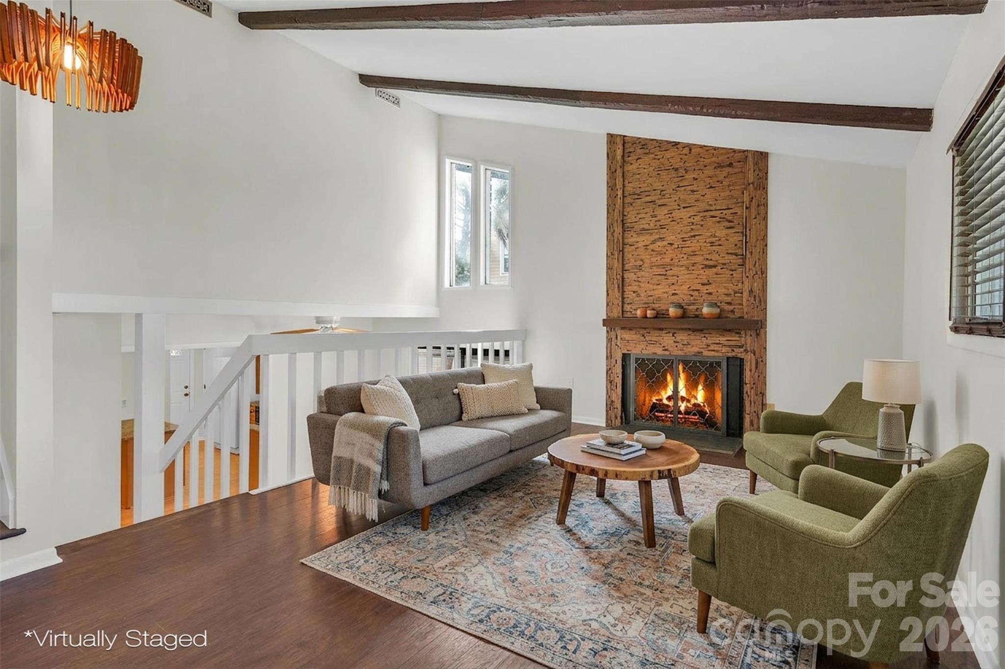 1121 Mai Kai Way Fort Mill, SC 29708 - Photo 5 of 35 a living room with furniture and a fireplace