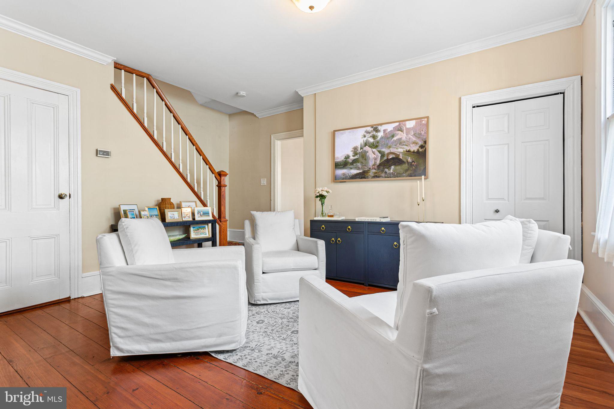 109 West Euclid Avenue Haddonfield, NJ 08033 - Photo 6 of 32 a living room with furniture and a painting