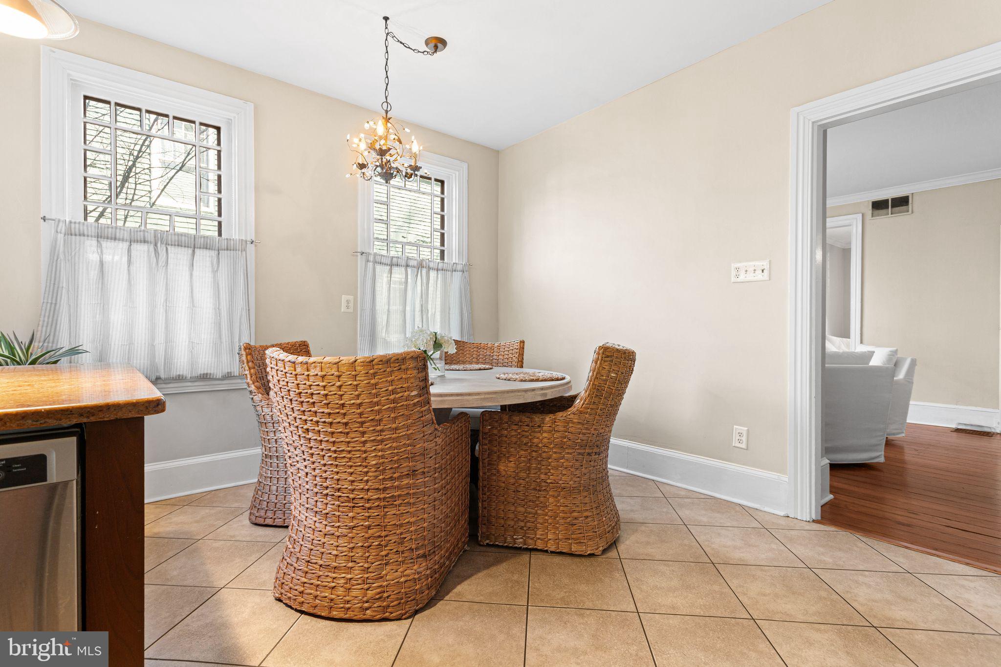 109 West Euclid Avenue Haddonfield, NJ 08033 - Photo 10 of 32 a dining room with furniture and window