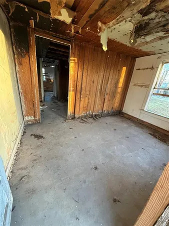 a view of under construction room and staircase