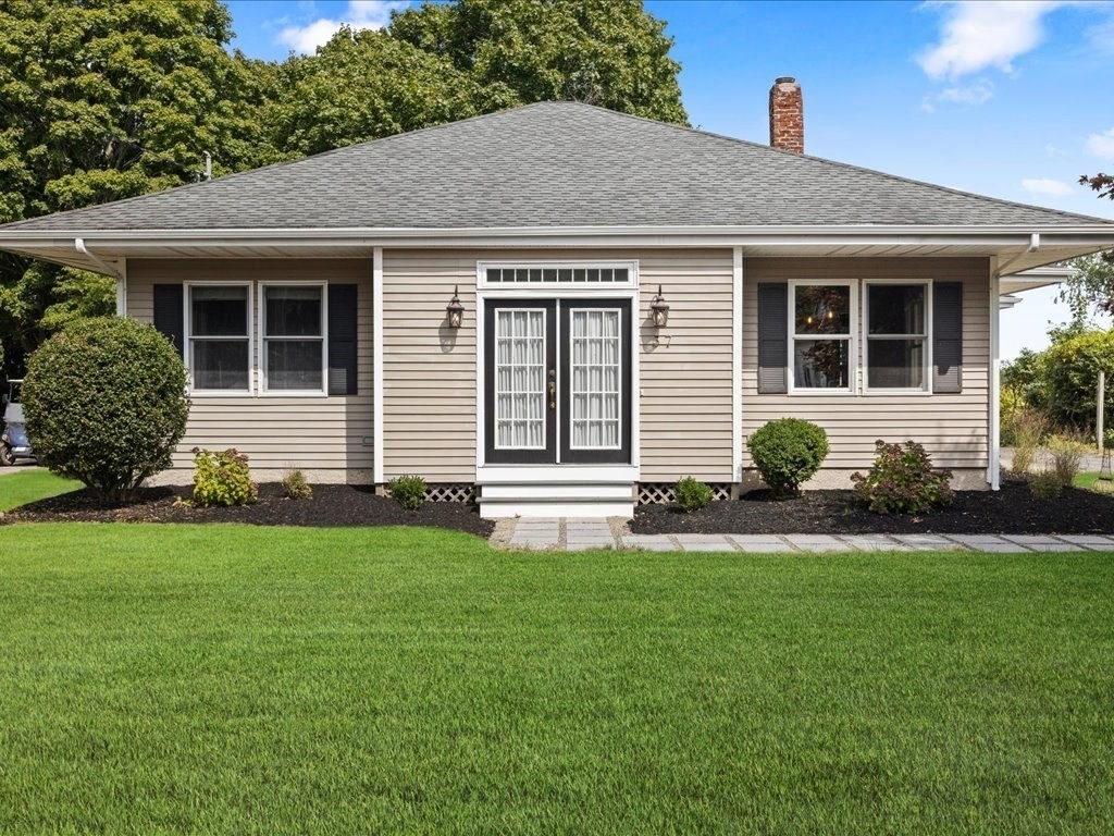 37 Summer Street Dighton, MA 02764 - Photo 1 of 34 a front view of a house with a yard and garage