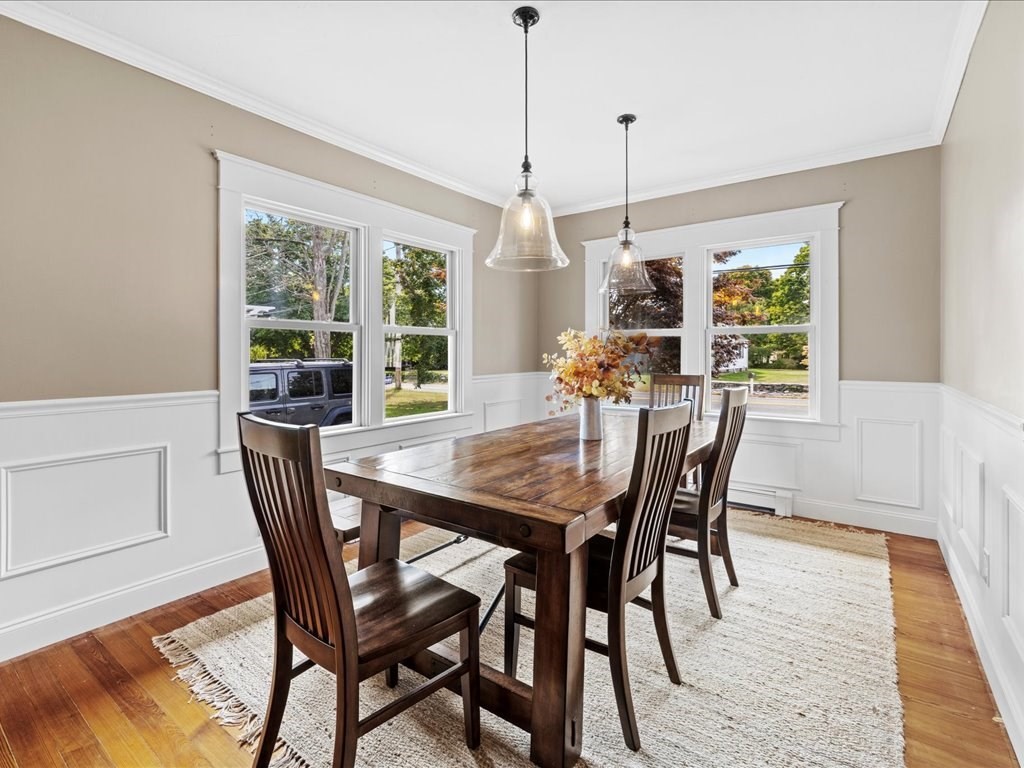 37 Summer Street Dighton, MA 02764 - Photo 18 of 34 a view of a dining room with furniture window and wooden floor