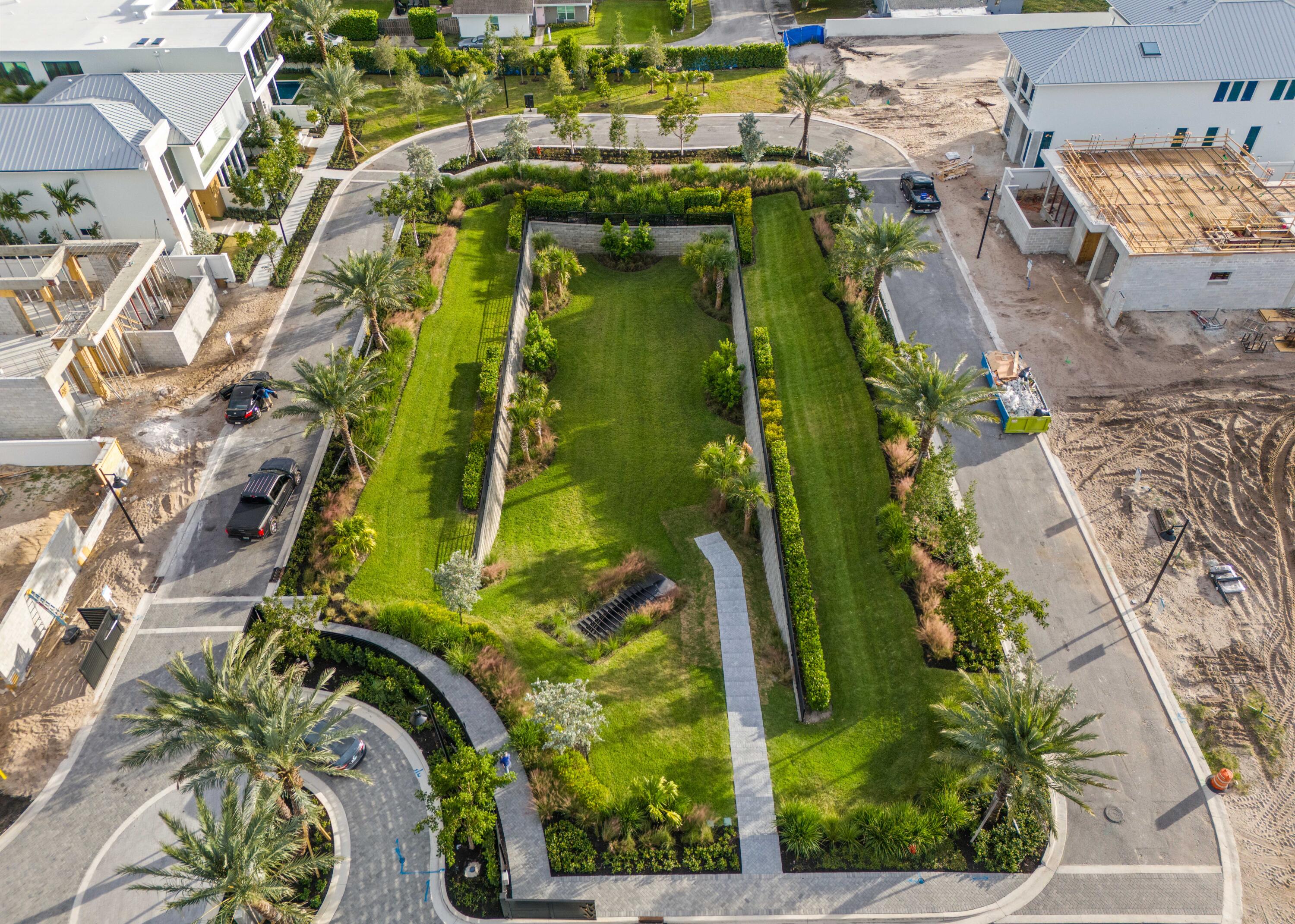 340 Grove Place Delray Beach, FL 33444 - Photo 85 of 89 an aerial view of a residential houses