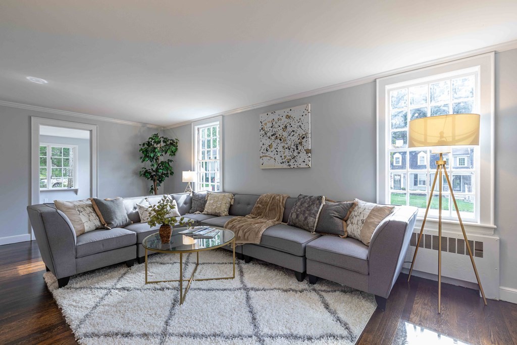 49 Pilgrim Road Wellesley, MA 02481 - Photo 4 of 25 a living room with furniture and a window