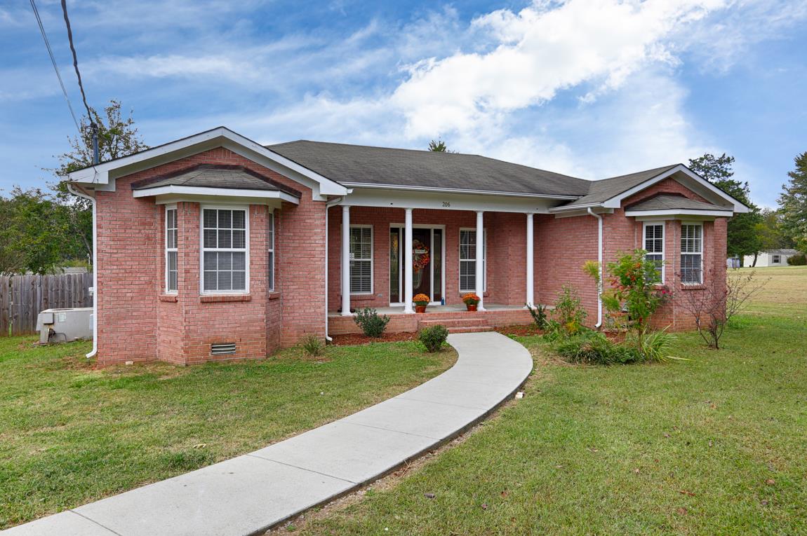 206 Macedonia Road Ardmore, AL 35739 - Photo 1 of 21 Front view of home - full brick home situated on 1 acre lot.