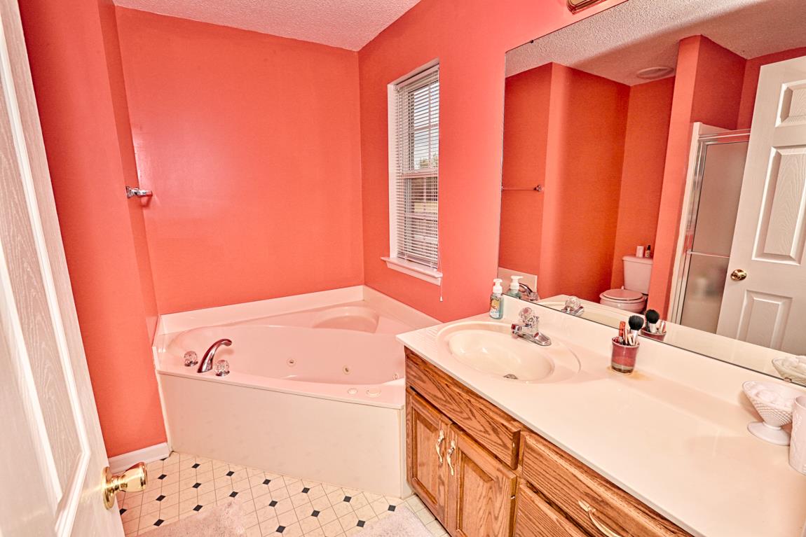 206 Macedonia Road Ardmore, AL 35739 - Photo 13 of 21 Master bathroom with whirlpool tub and separate shower.