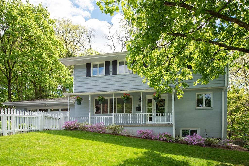 This captivating home on a private cul de sac is a rare find in Sewickley Village.