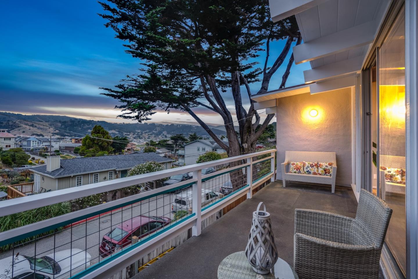 144 Kent Road Pacifica, CA 94044 - Photo 5 of 44 a view of balcony with furniture