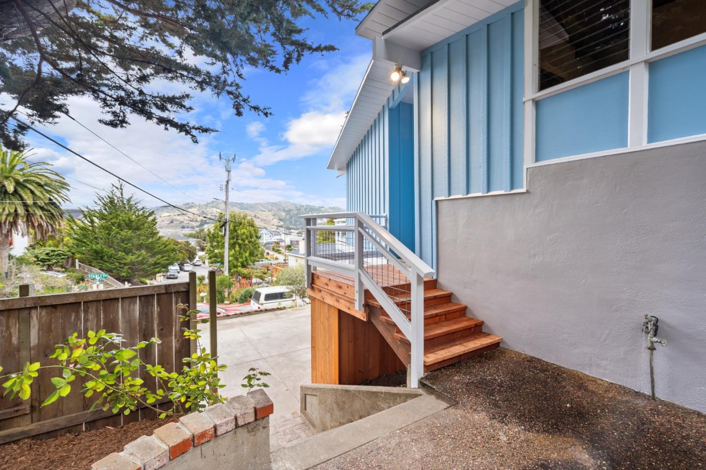 144 Kent Road Pacifica, CA 94044 - Photo 9 of 44 a view of entryway with a yard