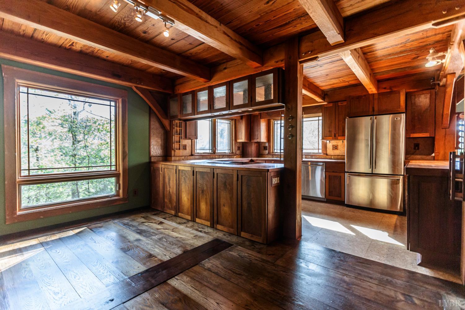 278 Salt Lick Lane Appomattox, VA 24522 - Photo 23 of 78 a view of kitchen with furniture and wooden floor
