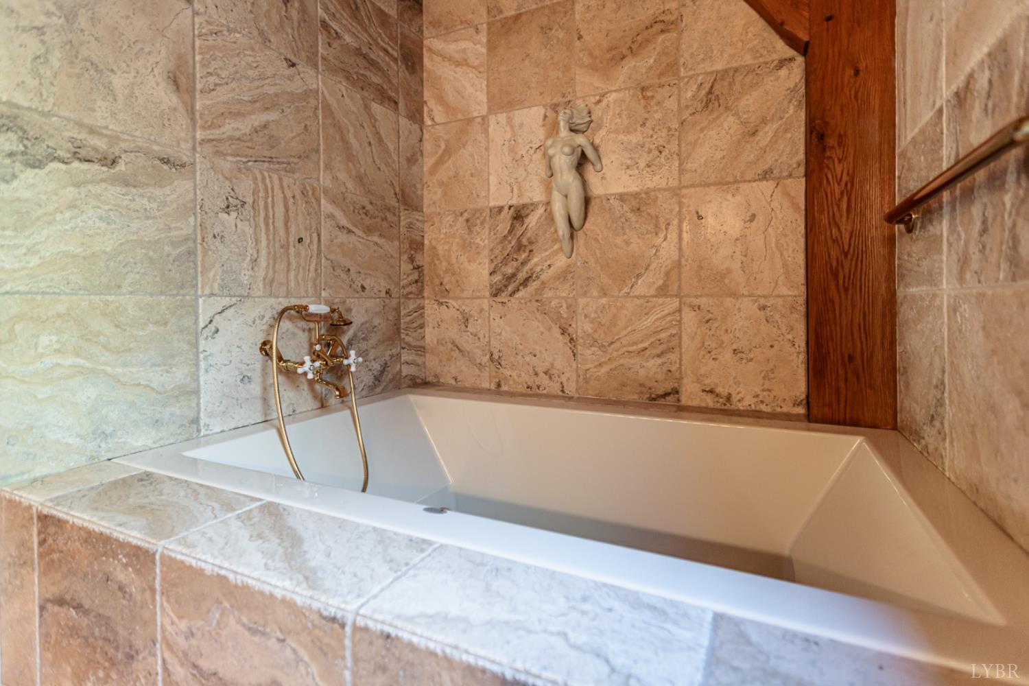278 Salt Lick Lane Appomattox, VA 24522 - Photo 35 of 78 a bathroom with a bathtub and shower